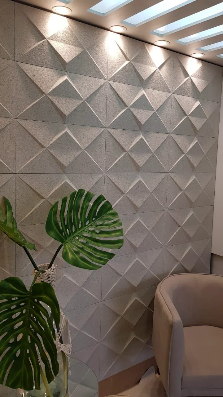 Gạch bê tông 3d ốp tường trang trí nhà