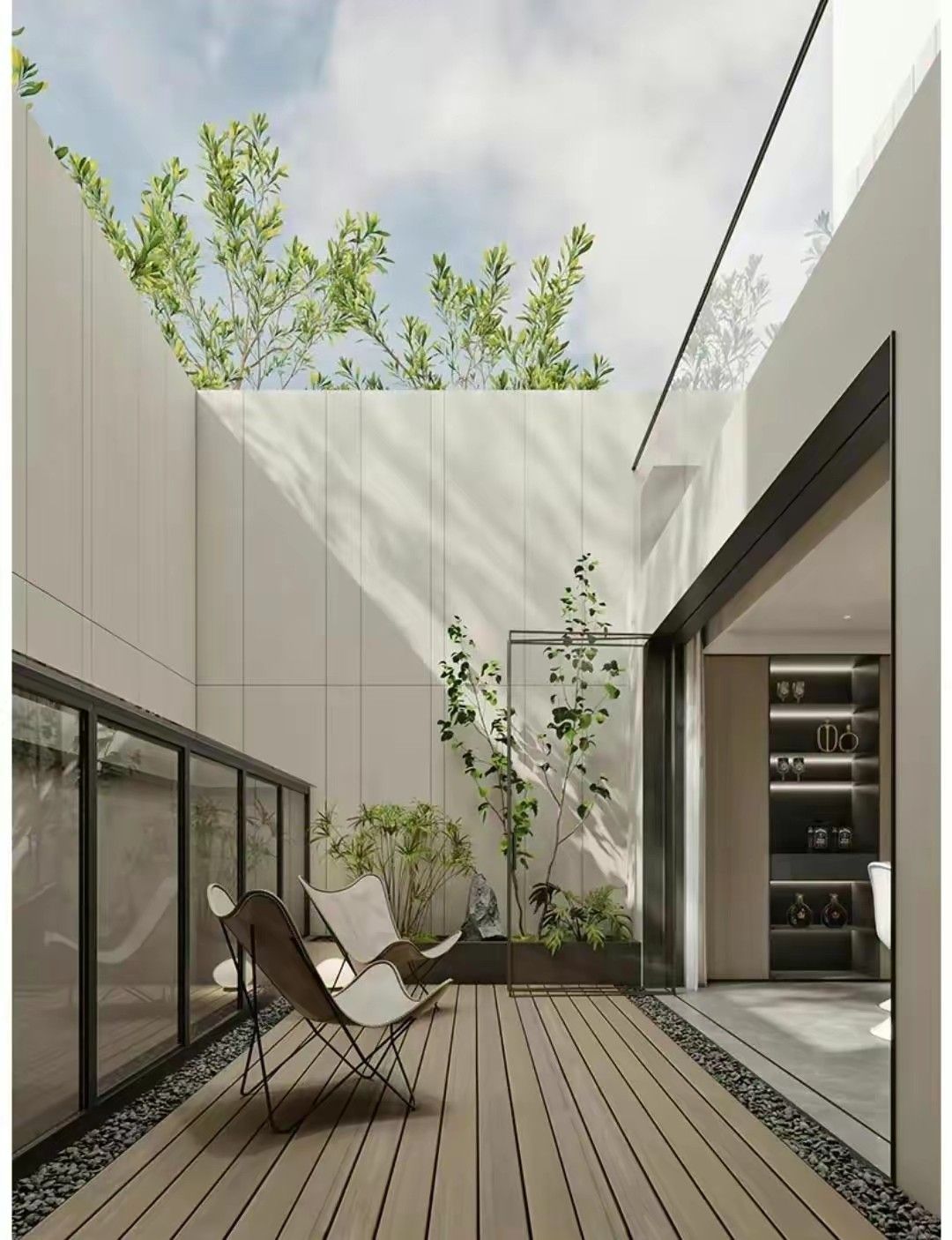 Biệt thự sân vườn phong cách Modern Minimalist