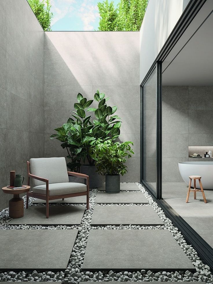 Biệt thự sân vườn phong cách Modern Minimalist