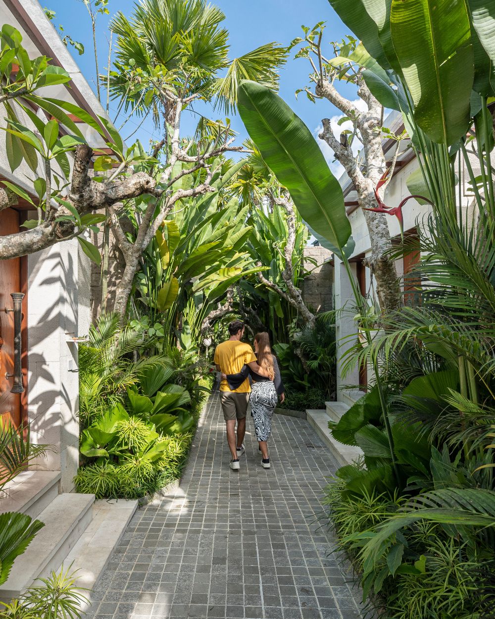 Sân vườn biệt thự phong cách Resort nghỉ dưỡng