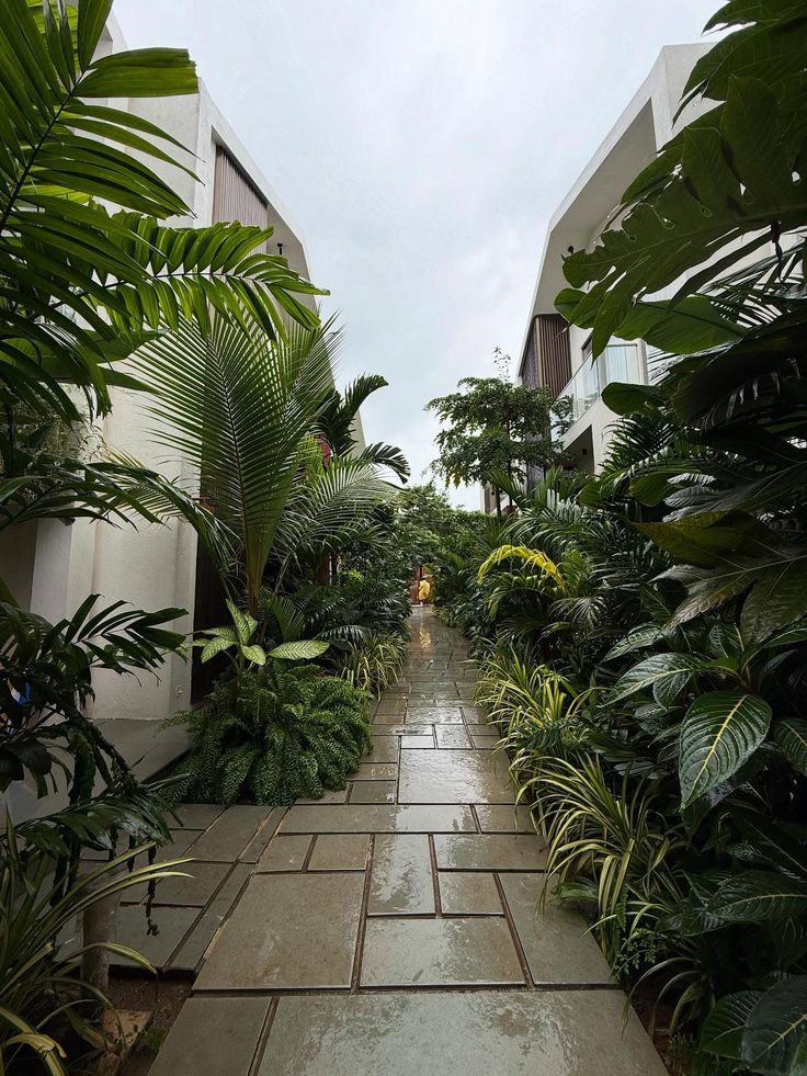 Sân vườn biệt thự phong cách Resort nghỉ dưỡng